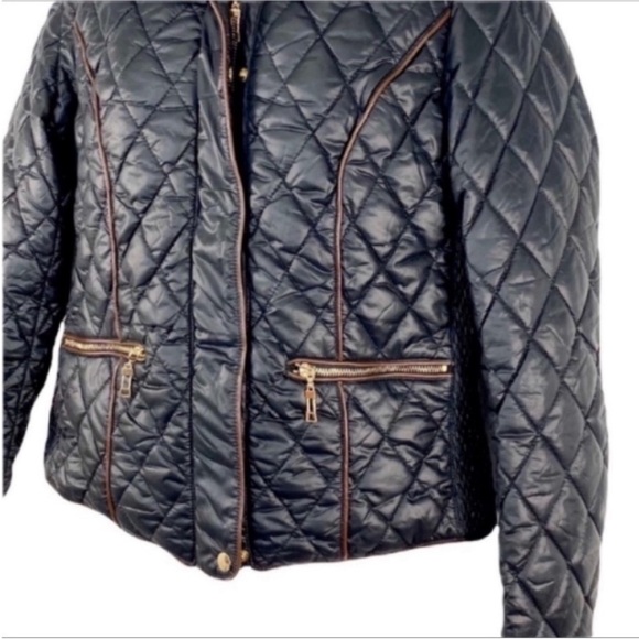 ANDRADE quilted jacket S black - Picture 4 of 12